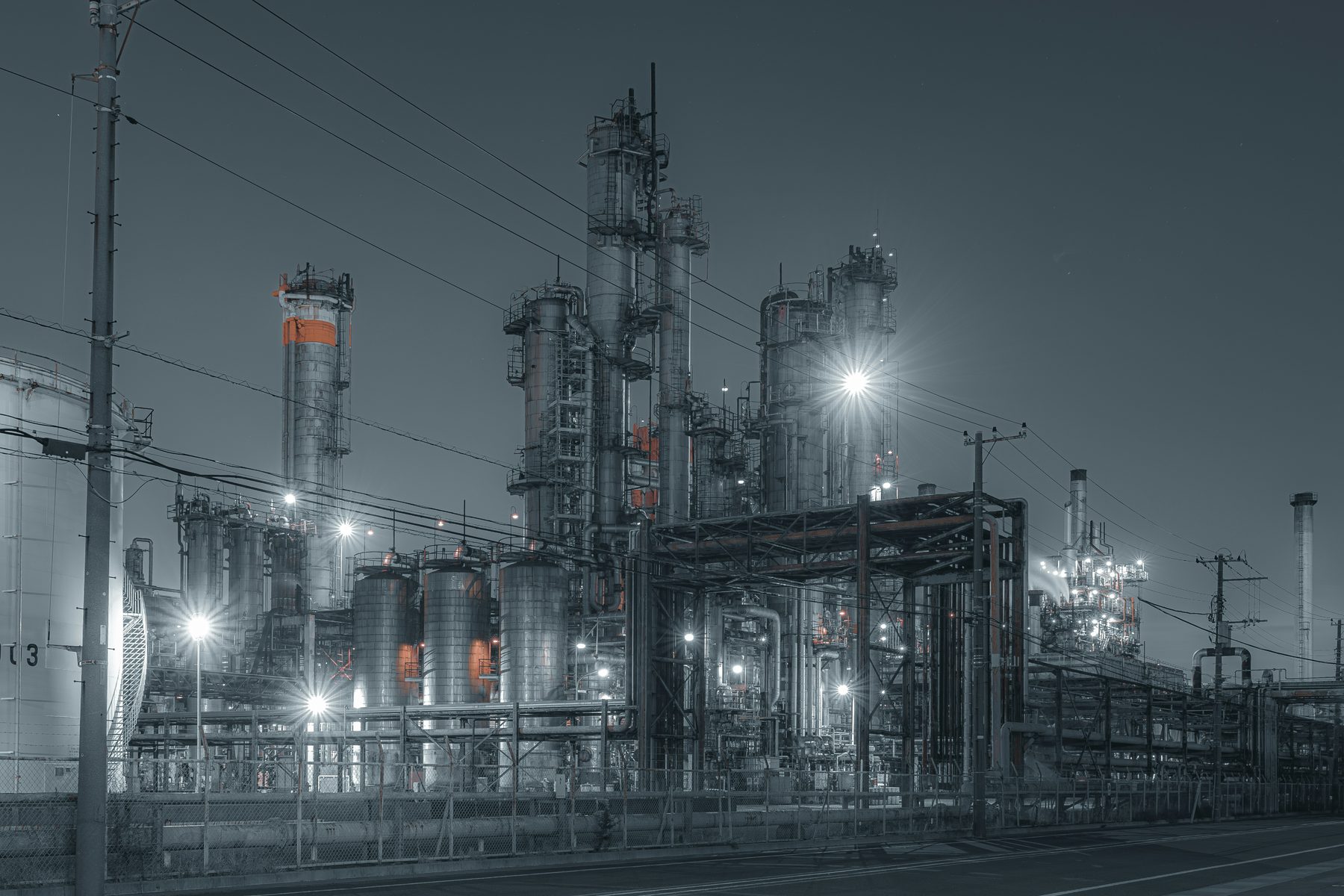 Industrial chemical production facility